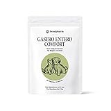 Sensipharm Gastro Entero Comfort - Hilft Natürlich bei Erbrechen, Durchfall, Magen, Darmen, Verdauung - 90 Tabletten a 250 mg. für Katzen, Hunde, Meerschweinchen, Kaninchen