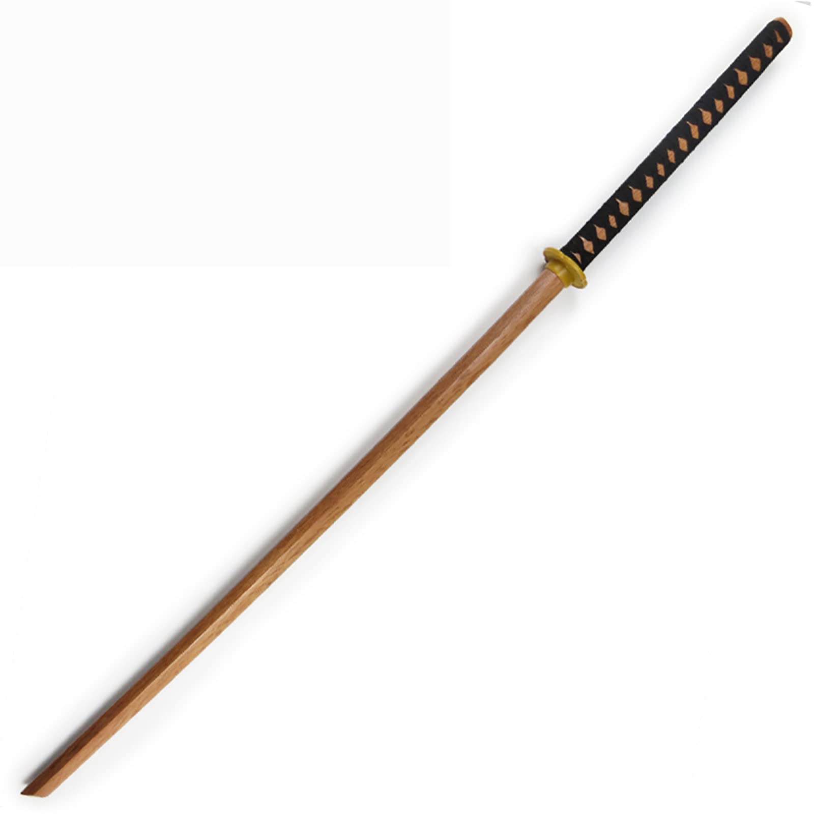 TIAYKO 1,4 m Lange Version Holzschwert,Bokken mit Scheide,Eisenholzsämling Katana für Heimdekorationssammlung,tägliche Bühnenaufführungen,Schieß-Requisiten,Iaido-Schwert-Kendo-Übungen,Cosplay