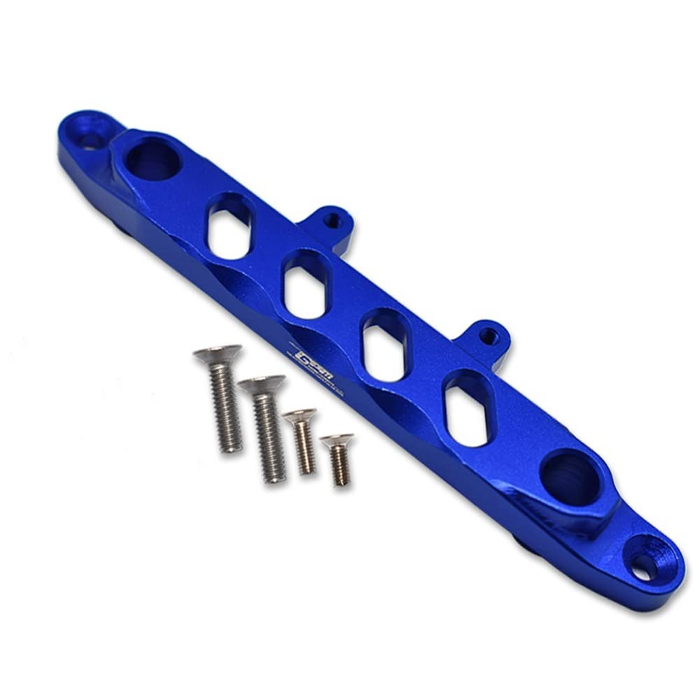 Pcivzxam Metall-Frontrahmen-Stützsäule für AXIAL SCX6 AXI05000 1/6 RC Crawler Auto, Upgrade-Teile, Blau