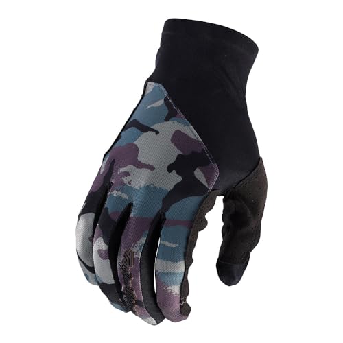 Troy Lee Designs Herren Handschuhe Flowline, Camo Army Green - Grün, L, 4429