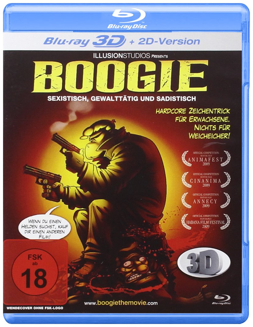 Boogie - Sexistisch, gewalttätig und sadistisch [3D Blu-ray]