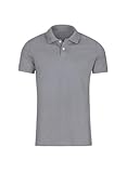 Trigema Damen Poloshirt, Grau (Cool-Grey 012), Large