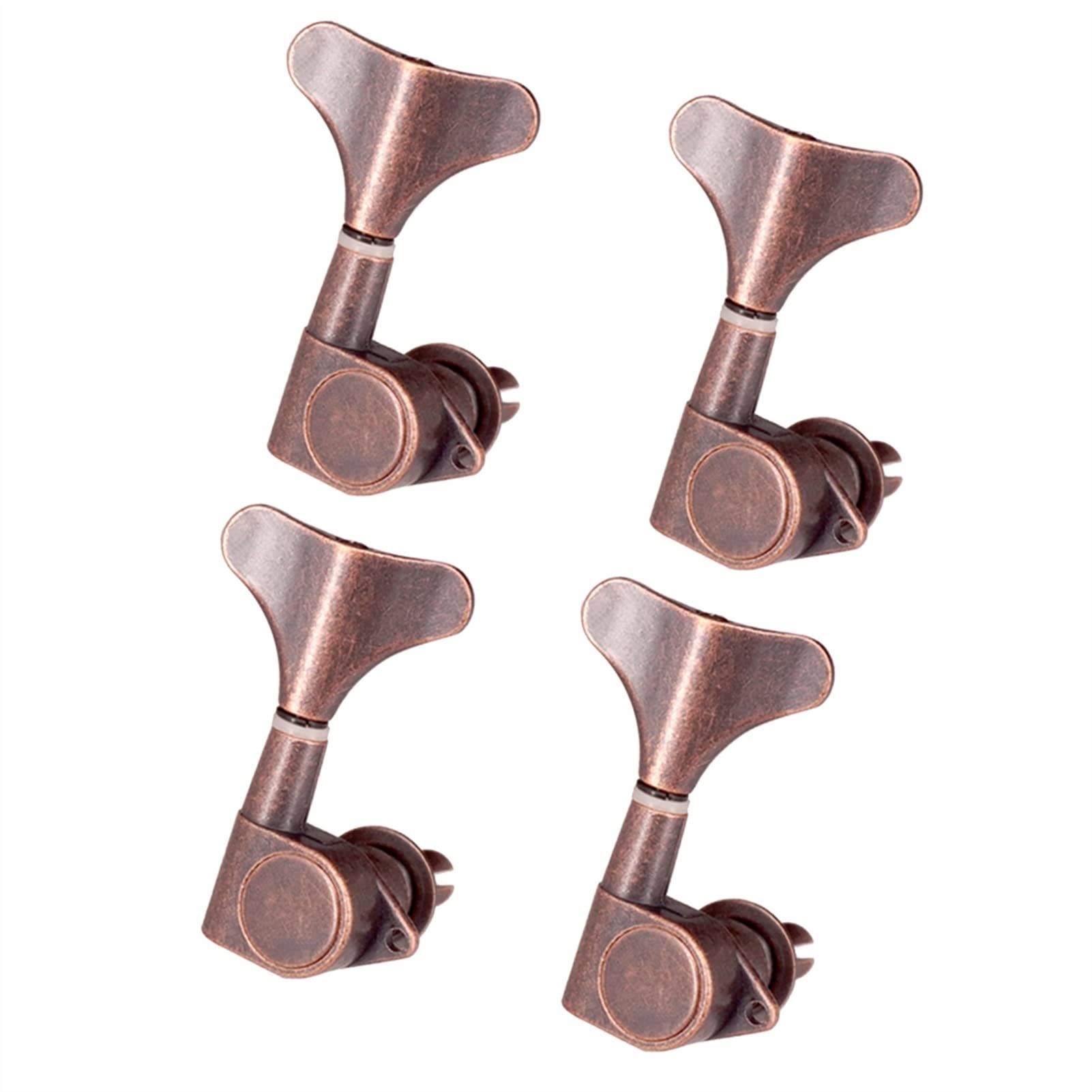 Gitarren Stimmwirbel 4 Stücke 4r Bass Tuner Maschinenköpfe Tuning Pegs (lila Bronze)