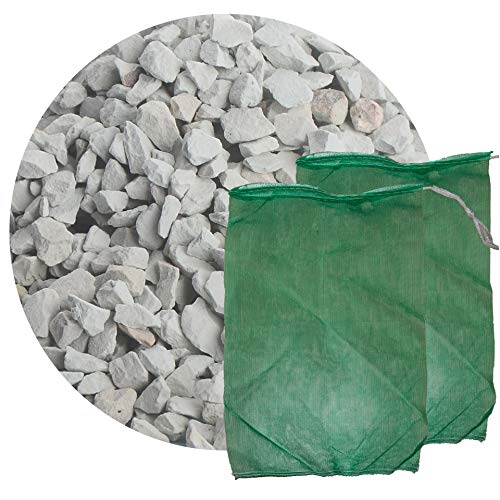 Schicker Mineral Zeolith Filterset (25 kg Zeolith und 2 Filtersäcke) Gartenteich, ideal geeignet als Wasseraufbereiter (4,0-8,0 mm)