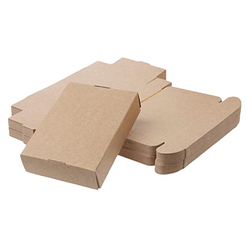 50pcs Kraftpapier Wrapping Box Multifunktion Dekorative Box Haushalt Für Kinder Mädchen Jungen Geburtstag Festival Geschenkverpackung Boxen Klein