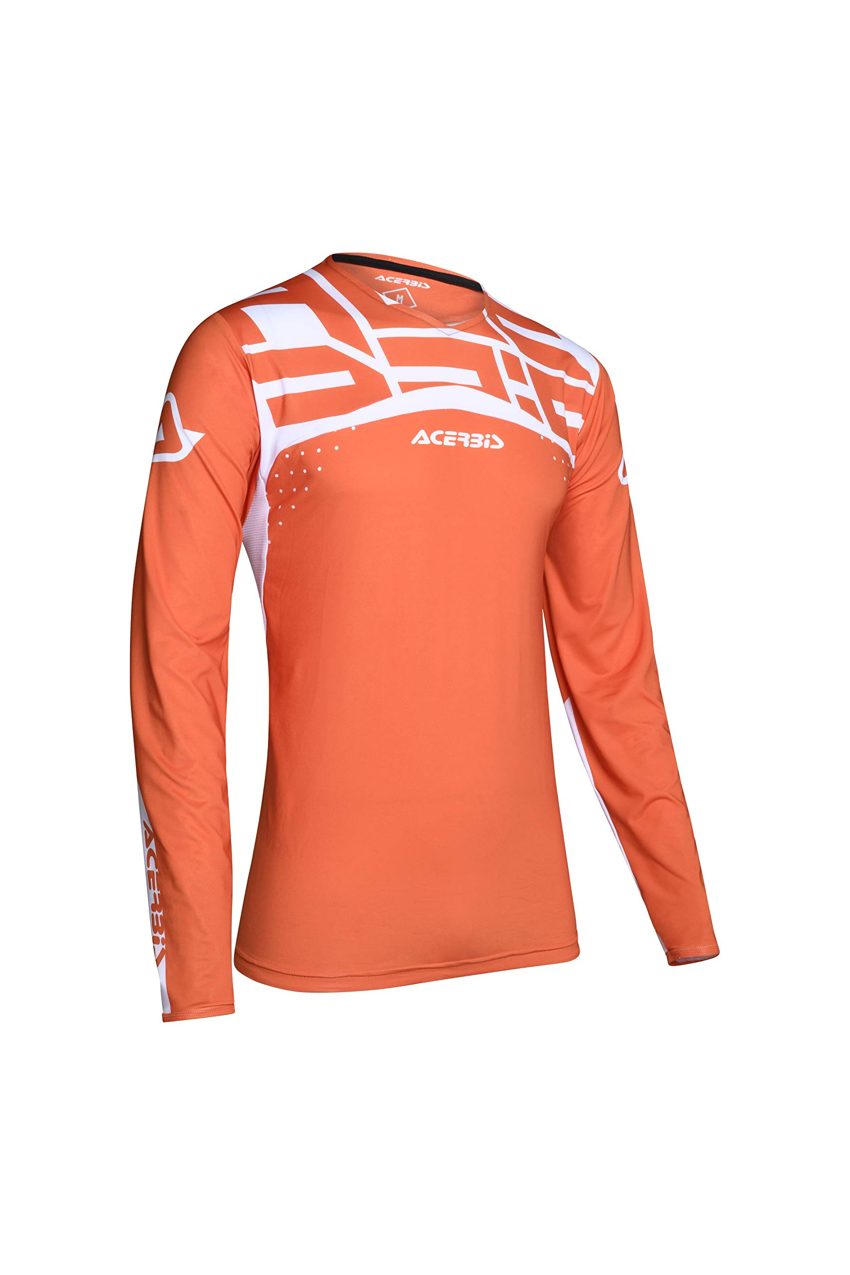 Acerbis Pullover X-Flex Andromeda orange/weiß S S Bianco