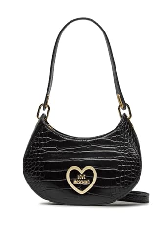 Love Moschino Damen Jc4177pp0hkc0000 Schultertasche, Schwarz