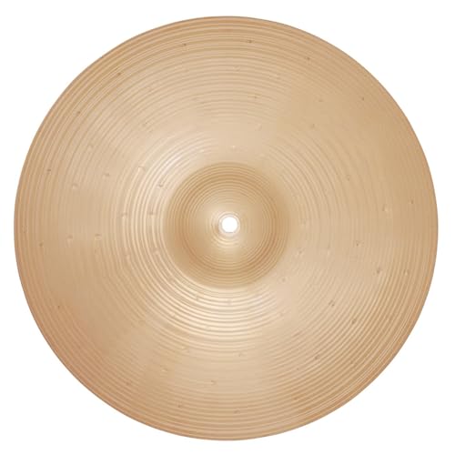 Handgefertigte Legierungsbecken, Percussion-Schlagzeug-Set, Becken, Ersatzzubehör, Trommelbecken Schlagzeug-Becken-Set (Color : 18 inches)