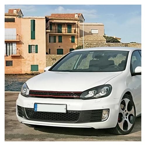 Splitter Frontspoilerlippe Splitter Diffusor Canards Für VW Für Golf 6 MK6 Für MPI Für TSI Für TDI Für GTI Für GTD R R20 2009-2013 Tuning Frontlippe(B)