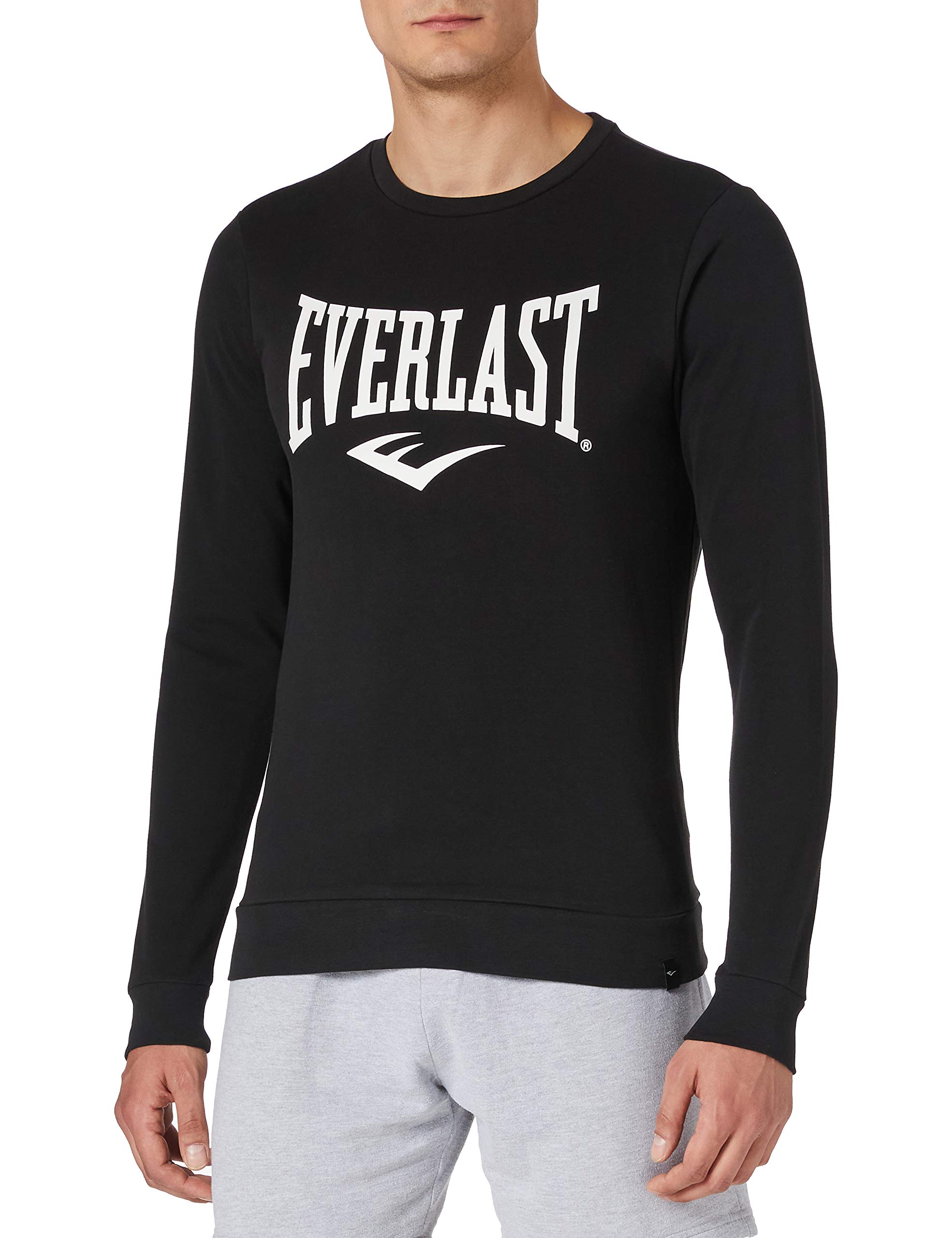 Everlast Herren Sport Boxen Sweatshirt California , Schwarz , XL