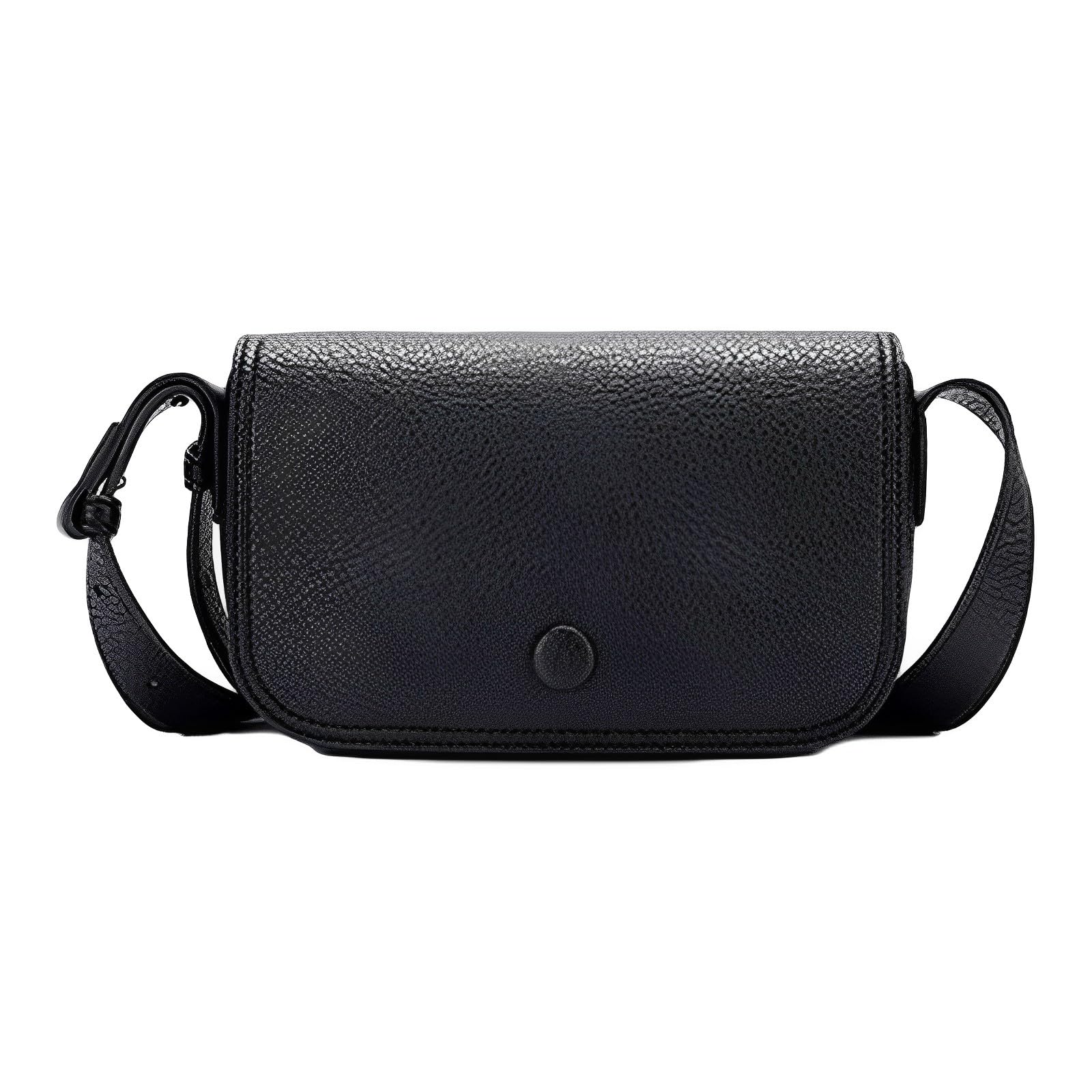 ohodhmnu Damen Tragetasche, lässige Schultertaschen, einfarbige Taschen, Reisetaschen, Umhängetasche, trendige Tasche für Frauen und Mädchen, Schwarz , with ribbon