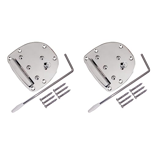 SICOSALT 2X Set Jazz Master Style Gitarren Brücke DIY Typ Gitarre Tremolo Gitarren Zubehör