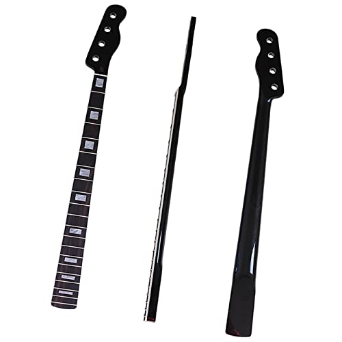 Für TL 4-saitige E-Bass-Gitarrenhals, Kanada-Ahorn-Basshals, Hochglänzend, 20 Bünde Gitarre Hals Ersatz