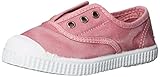 Cienta rosa elastischen Unisexbabyschuhe gleiten auf Stoff 27