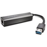 Kensington UA0000E - Netzwerkadapter - SuperSpeed USB3.0 - Gigabit Ethernet x 1 - Schwarz (K33981WW)