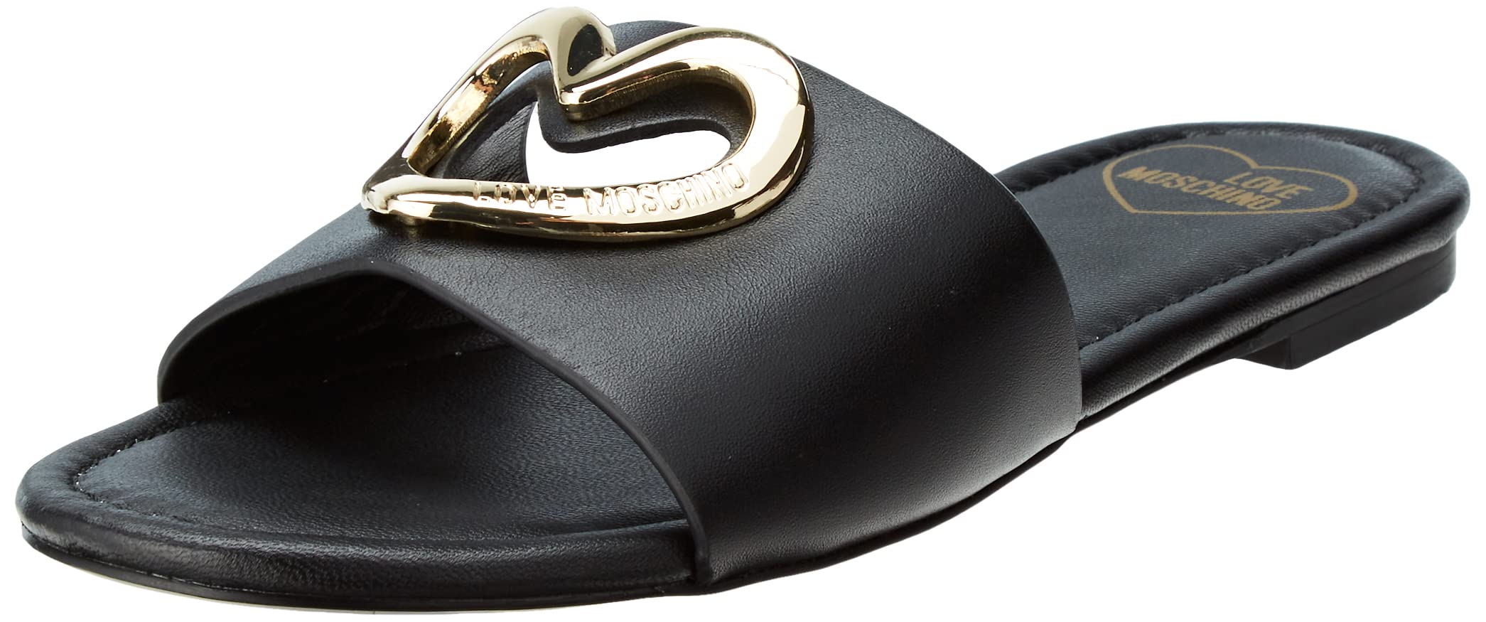 Love Moschino Damen Ja28431g0gia000 Mule, Schwarz, 36 EU