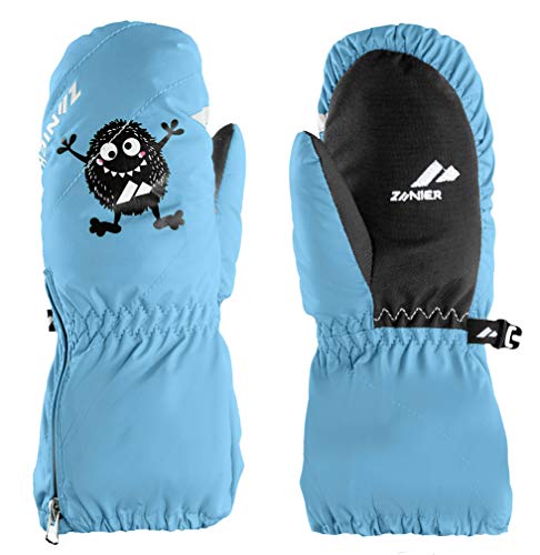 Zanier Unisex Jugend 12188-4500-2 Handschuhe, Türkis, 2