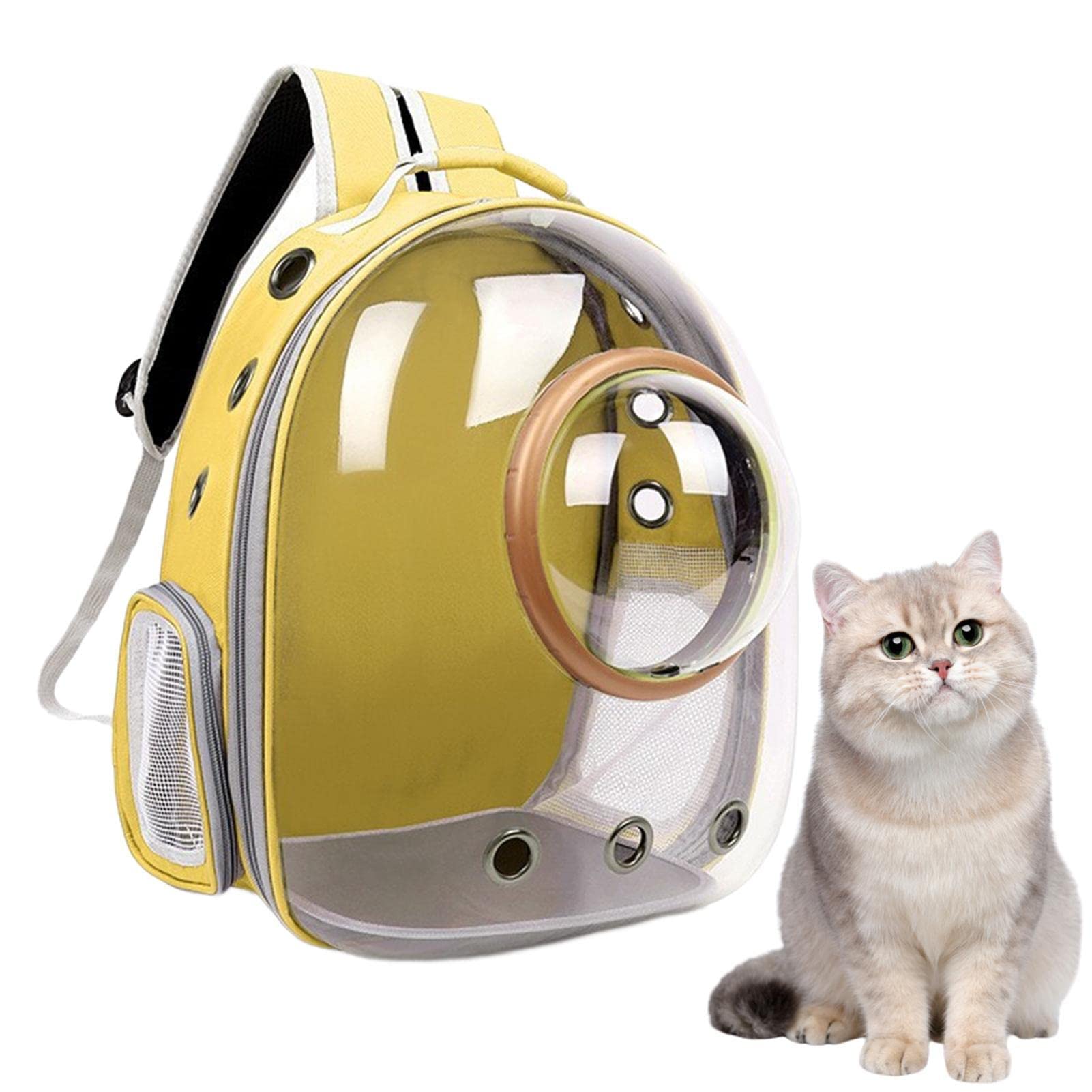 Bubble Pet Carrier-Rucksack, Pet Carrier-Rucksack, Back To School btss, Trailmakerr-Rucksack mit Mesh-Haustier-Rucksack, Clear Bubble Pet Carrier-Rucksack, Dog Carrier Travel, Sicherheitsfunktionen un