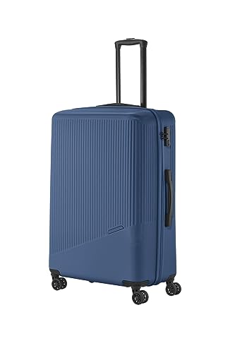 Travelite 4-Rad Hartschalenkoffer groß 96 Liter, Gepäck Serie Bali: ABS Hartschalen Trolley mit TSA Kombinationsschloss, 77 cm