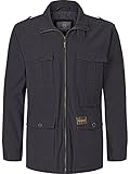 Jan Vanderstorm Herren Fieldjacket Bror schwarz L - 54