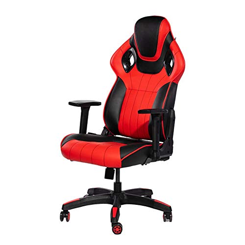 TBSZCM Ergonomisch Verstellbarer Gaming-Stuhl E-Sport-Stuhl Internet-Café Hotel Home-Office-Stuhl Computerspielstuhl Stabiler und Verstellbarer Stuhl Computerstuhl Run forward