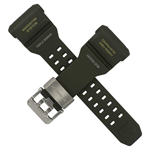 Casio Uhrenarmband GPR-B1000 GPR B1000 1000 Grün Kohlefaser