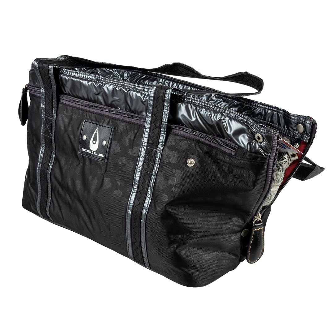 duvoplus Paris Pet Bag Sporty 39 x 19 x 26 cm – max. 5 kg, Schwarz