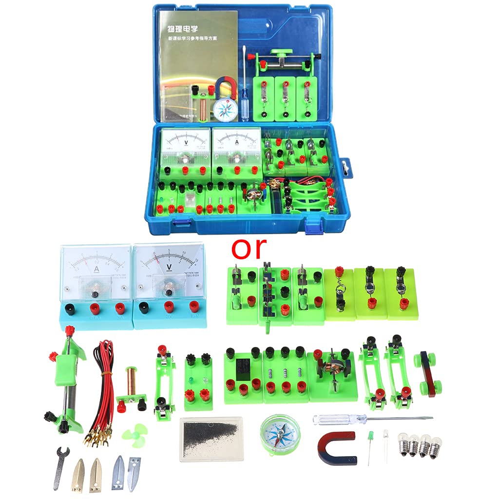 Starter Kit Zum Lernen Von Physik Und Stromkreisen Wissenschaftslabor Grundlegende Elektrizität Magnetismus Experiment Bildungskits Set Elektromagnetisches Experiment