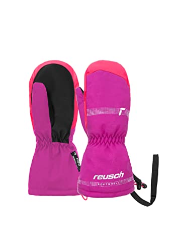 Reusch Baby-Jungen Maxi R-TEX XT Fäustling wasserdicht warme Skihandschuhe Alltagshandschuhe Schnee Schlittenfahren Babyhandschuhe Winter-Handschuhe, schwarz/grün, III