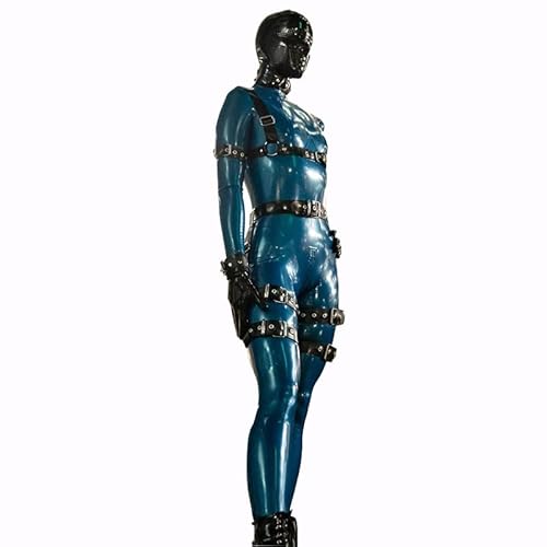 Sexy Ganzkörper-Latex Rubber Gummi Bondage Catsuit Fetisch Crossdresser Anpassen