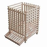 Siena HOME 365579 Kartoffelkiste Holz 200kg Buche, unmontiert