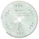 BOSCH Kreissägeblatt Top Precision Best für Laminated Panel Abrasive 250 x 30 x 3,2 mm, 80, 2608642109