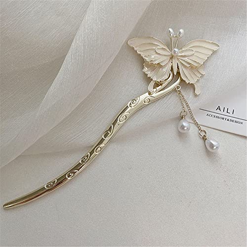 Haarklammern, Clip-Haarspangen, Klauenklammern, koreanische Haarklammer, Farbe Bernstein, Schmetterlings-Haarspange, Damen-Strasssteine, exquisite Haarnadel, Hai-Clip, Haar-Accessoires, 3 (Farbe: 9) (