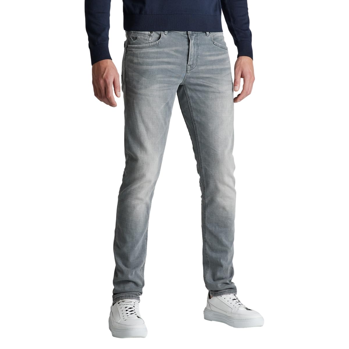 PME Legend Herren Jeans TAILWHEEL - Slim Fit - Grau - Left Hand Grey W28-W40 79% Baumwolle Stretch, Größe:35W / 30L, Farbvariante:Left Hand Grey LHG