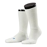 FALKE Unisex Socken Walkie 2er Pack, Größe:44/45;Farbe:Woolwhite (2060)