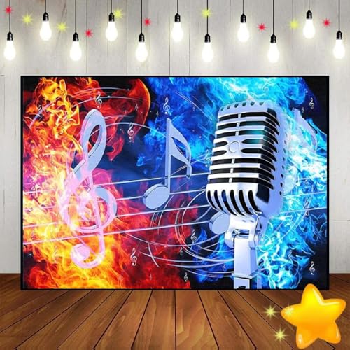 bühne Banner Geburtstag Dekoration Fotografie Hintergrund Party Baby Party Musik Theater Hintergrund Hintergrund 350x230cm