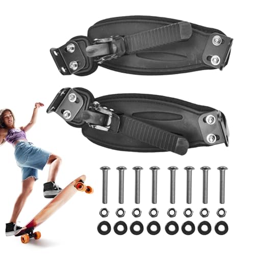 Skateboard-Fußhalter,Mountain-Skateboard-Fußhalter - Fußhaltegurt Verstellbares Nylonband - Longboard Fußhalterung Skateboard Stehgurt für Mountain Rider Skateboard Elektroroller