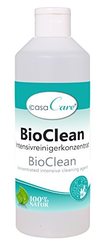 cdVet Naturprodukte casaCare BioClean Intensivreinigerkonzentrat 500 ml - Reinigungsmittel - Verschmutzung - Reinigung - gründlich + umweltfreundlich - einsetzbar bei Oberflächen + Autoreinigung -