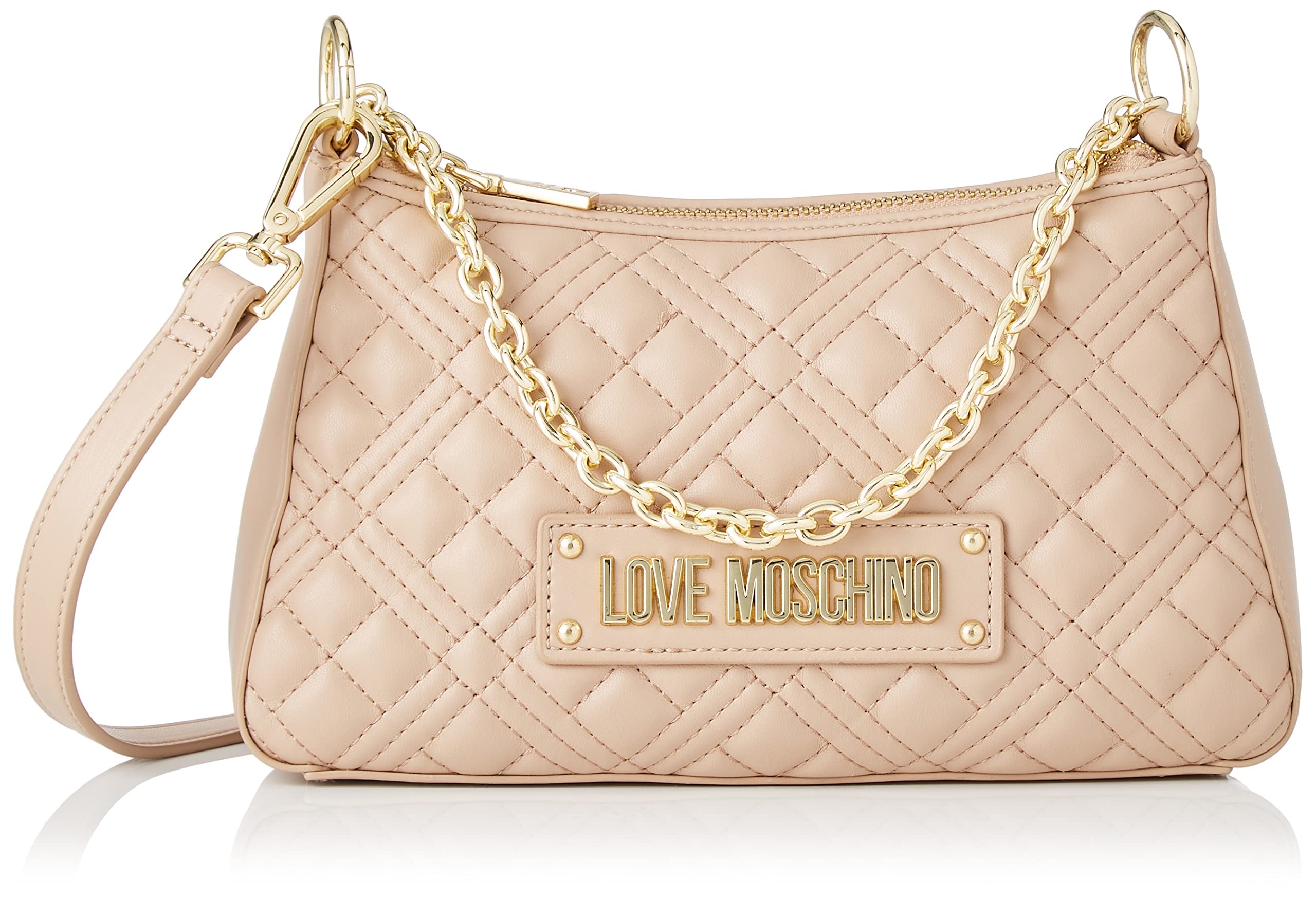 Love Moschino Damen Jc4135pp0fla0209 Umhängetasche, Taupe, Einheitsgröße