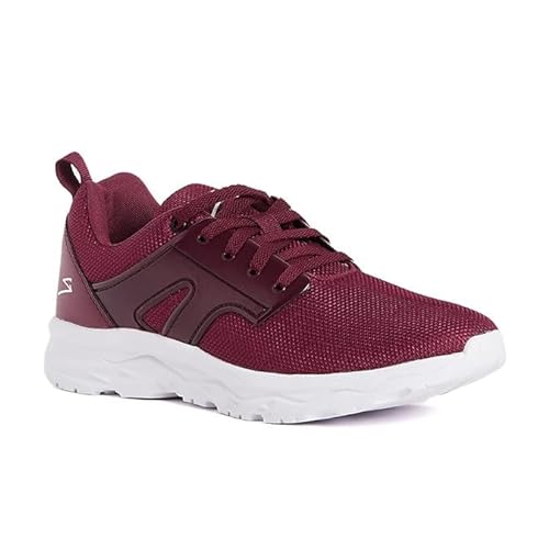 SG Herren SCOTLER (Maroon, Size-9 UK/ 10 US / 43 EU) Material-Rubber, PVC Synthetic Leather | Ideal for Trail Running | Breathable | Lightweight | Comfortable