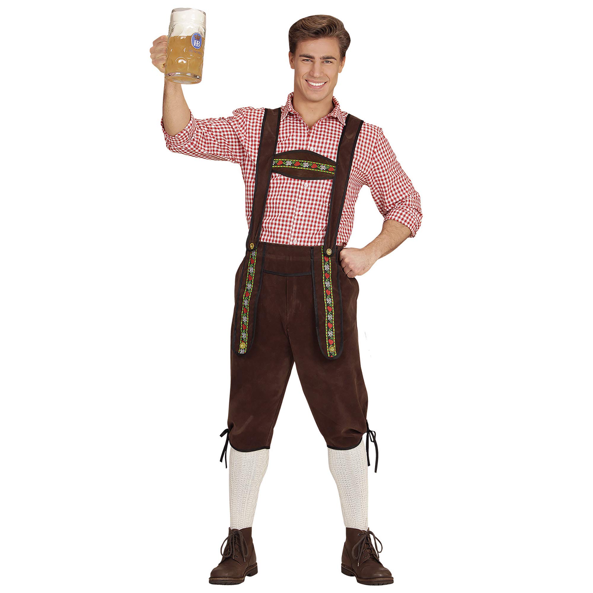 W WIDMANN MILANO Party Fashion - Kostüm Bayer, Trachtenhose, Bierfest, Volksfest, Karneval