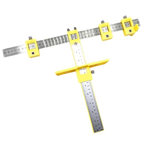 Schrankgriffschablone, Schrankschablone für Griffe und Griffe | Bohranleitung für Schubladenzugschablone, Werkzeug für Schrankmaterial, verstellbare Führung
