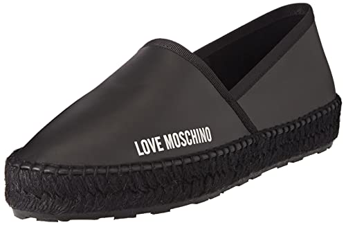 Love Moschino Damen Nuova pre-Collezione Primavera Estate 2022 Hausschuh, Schwarz, 36 EU