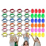 Lyricalist Jingle Bell Armband, Jingle Bells für Kinder,Musikalisches Rhythmus-Spielzeug - Percussion-Rhythmus-Armband, Glocken zum Musiklernen, Eierschüttler, Percussion-Spielzeug, Glocken-Armband