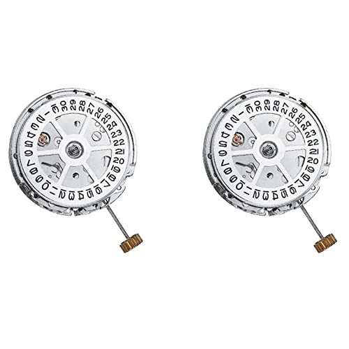 Naugan 2X Automatikwerk Tag Datum Chronograph Uhren Zubehör Reparatur Werkzeuge Satz Teile Passend für 2813/8205/8215