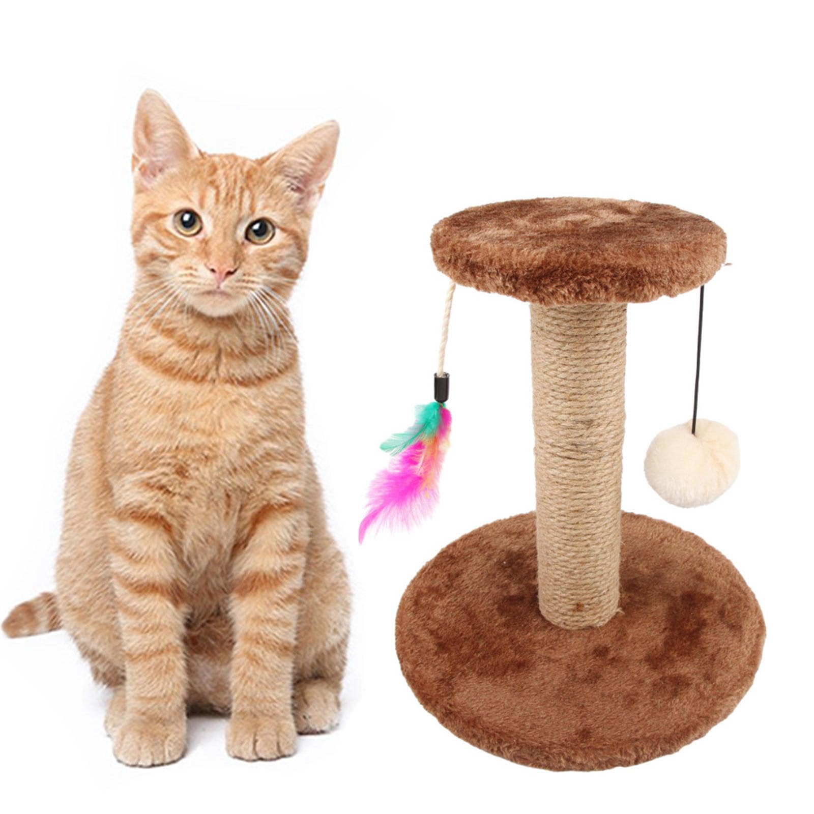 Katzen Kratzbaum Spielzeug Haustier Sisalseil Kratzbaum Kletterbaum Kratzbaum Spielzeug Katze Entertainment Spielzeug