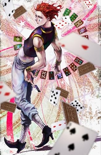 HfmQuisutron Jigsaw Puzzle 1000 Teile Japanisch Klassisch Anime Charaktere Hisoka Poster Für Spaß Erwachsene Holzpuzzle Spielzeug Geschenk Fy28Kq