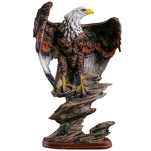 VOIV Adler-Statue, hohe Heimdekoration, Statue, Büro, Schreibtisch, Dekoration, Geschenk, Harz-Kunstwerk