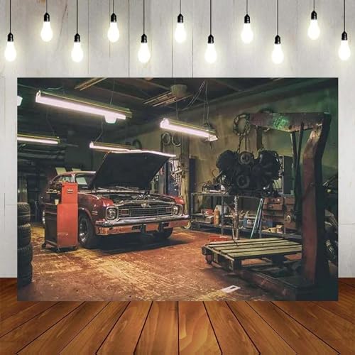 Route 66 Gas Fotografie Feiertag Party Bahnhof Oldtimer Hintergrund Foto Banner Poster Dekoration Party Baby Show 300x200cm