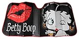 Plasticolor 003716R01 Betty Boop Timeless Black Akkordeon-Stil Auto LKW SUV Frontscheibe Sonnenschutz